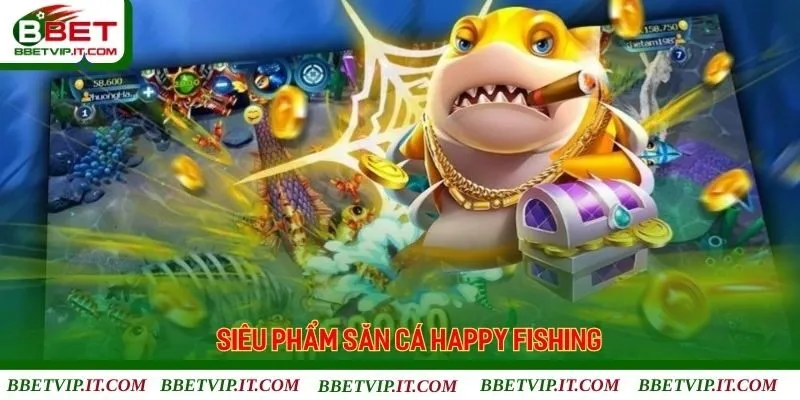 Người chơi có thể đắm chìm vào siêu phẩm bắn cá Happy Fishing